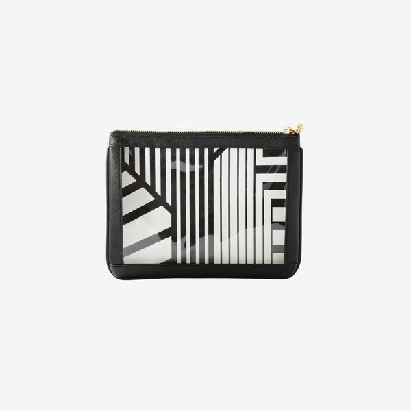 #4 Nudie Black Pouch, front view