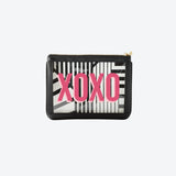 #4 Nudie Black XO Pouch