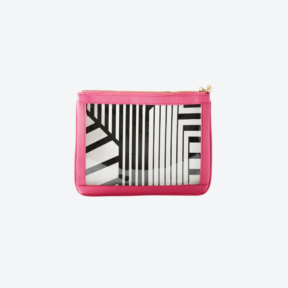 #4 Nudie Hot Pink Pouch, front view