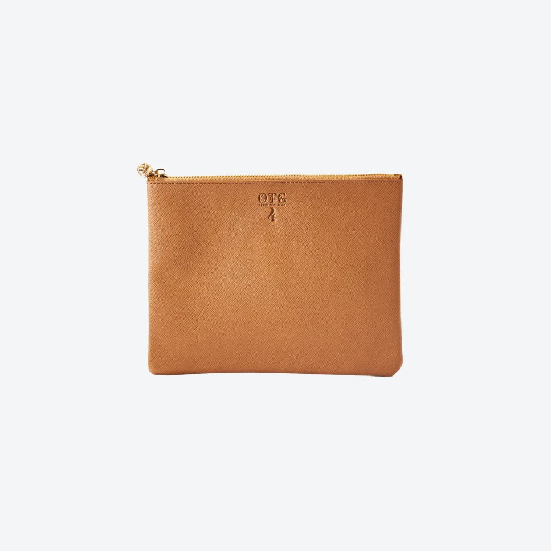 #4 Tan Pouch