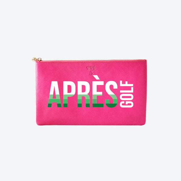 #5 Hot Pink Apres Golf Clutch