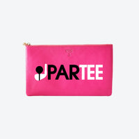 #5 Hot Pink Partee Clutch