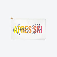#5 White Apres Ski Clutch