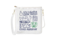 #6 Nudie White Masters Crossbody
