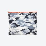 #8 Abby Camo Gray Pouch