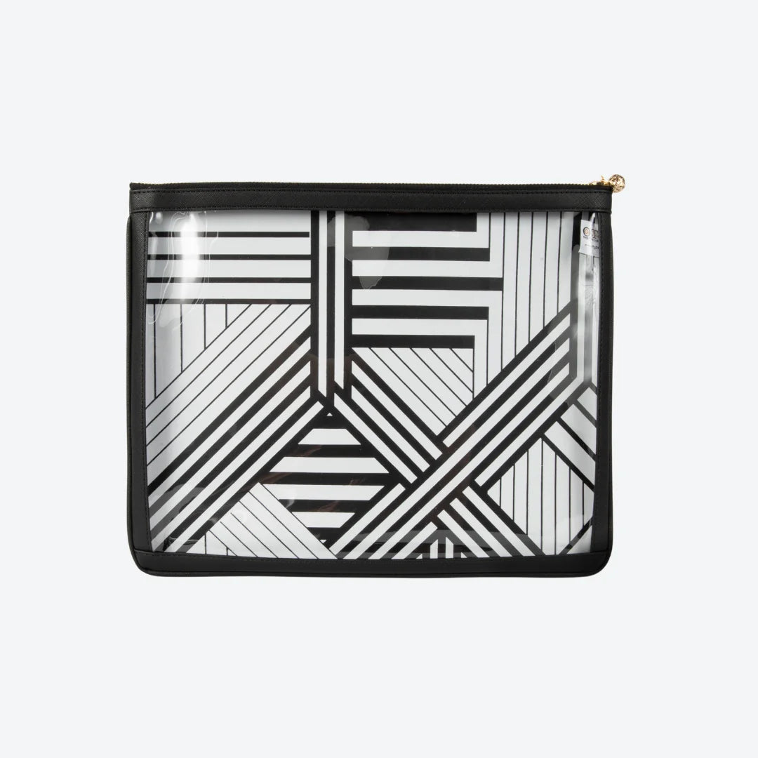 #8 Nudie Black Pouch, front view