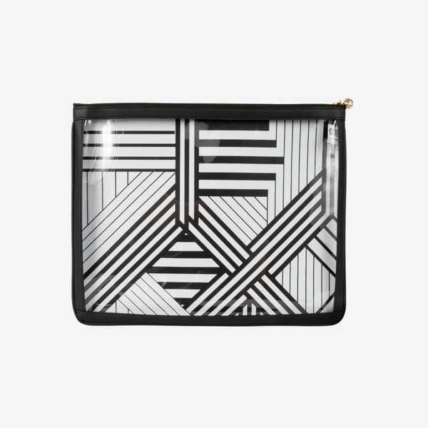 #8 Nudie Black Pouch, front view