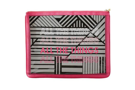 #8 Nudie Hot Pink All Things Pouch