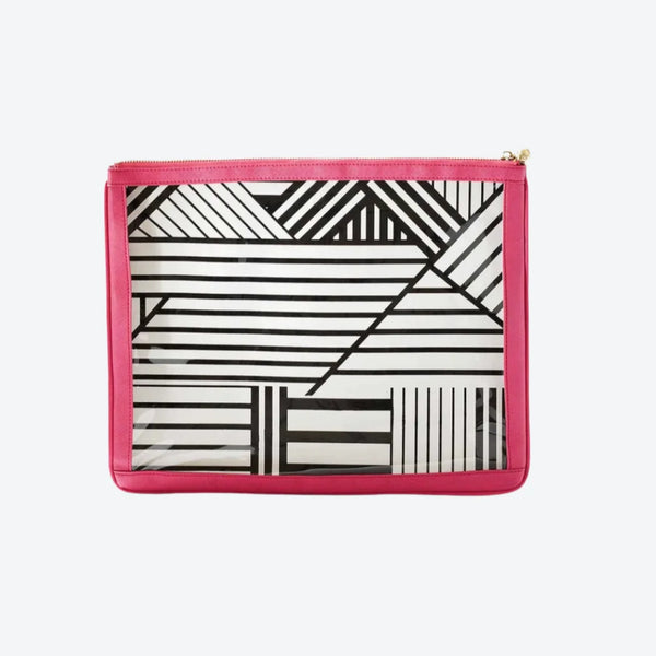 #8 Nudie Hot Pink Pouch, front view