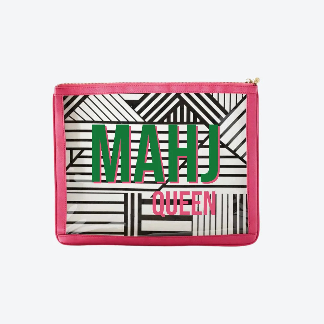 #8 Nudie Hot Pink Mahjong Pouch