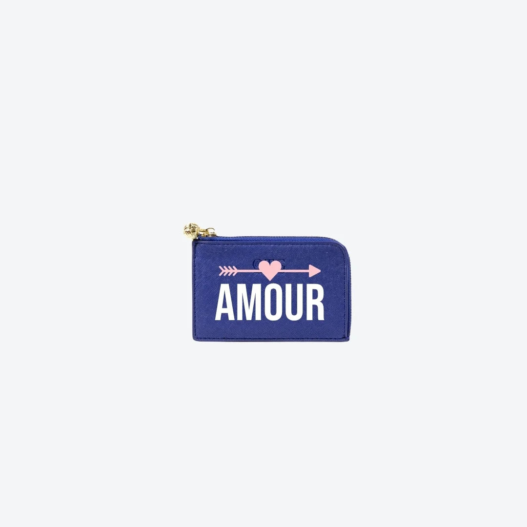 Card Case Navy Amour