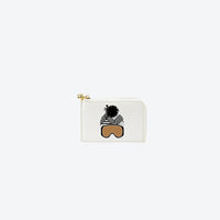 Card Case White Shay Bunny