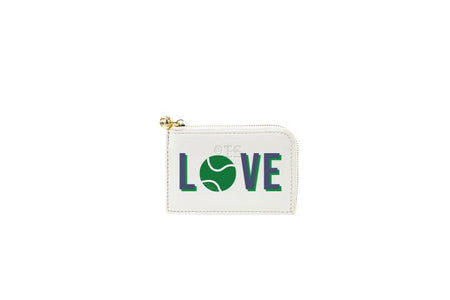 Card Case White T Love