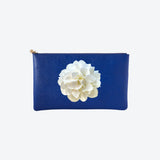 #5 Navy Peony Clutch