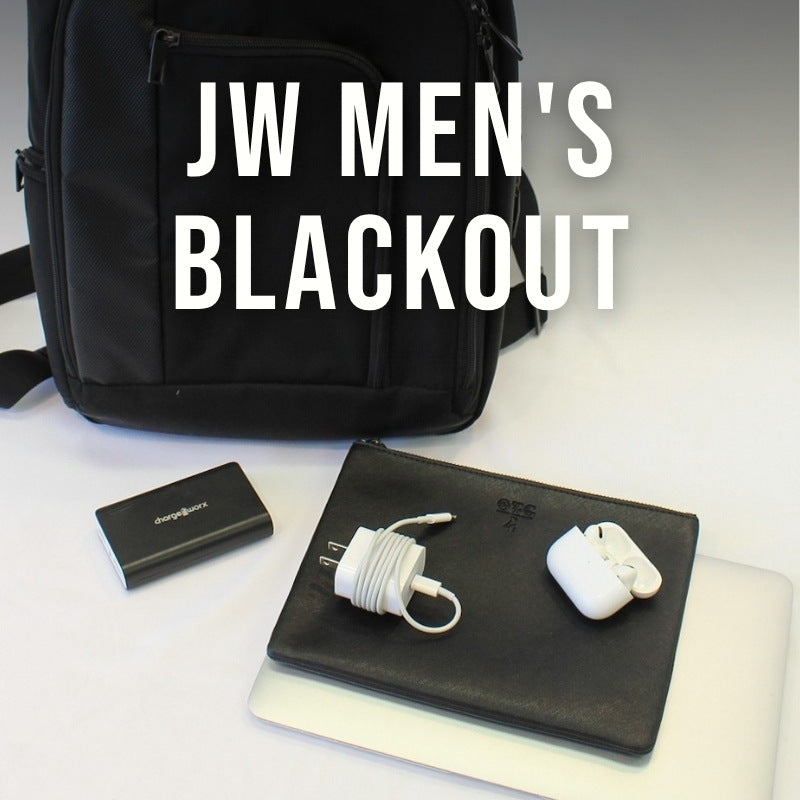 JW Mens Black On Black