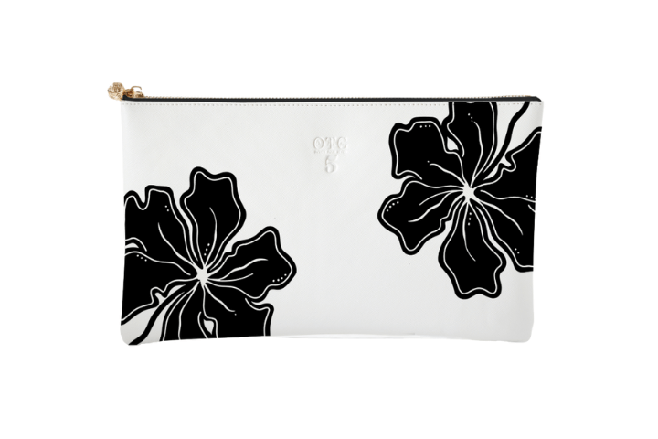 #5 Briar Bloom Black Clutch